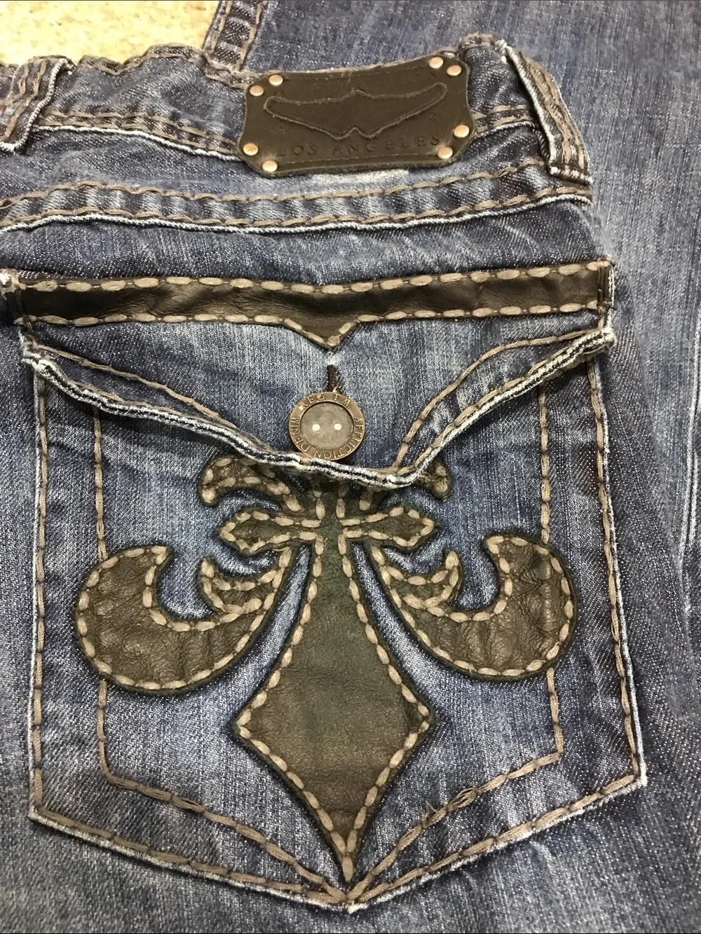 Men’s Cooper Affliction Boot Cut Jeans